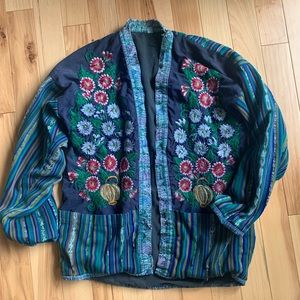 Handmade coat from Guatemala